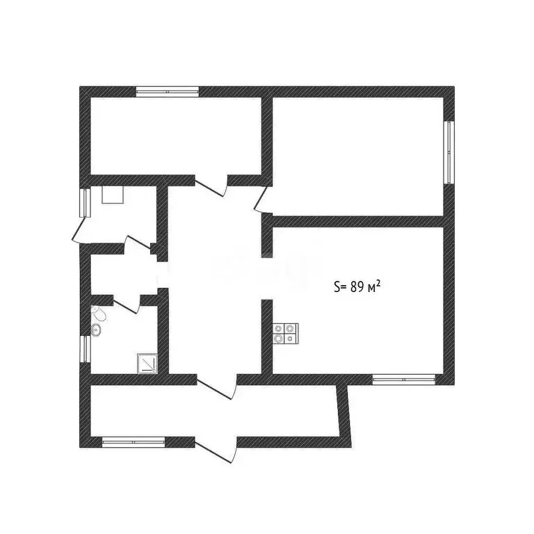 Дом в Бийск, Ясный переулок (88.7 м) - Фото 2