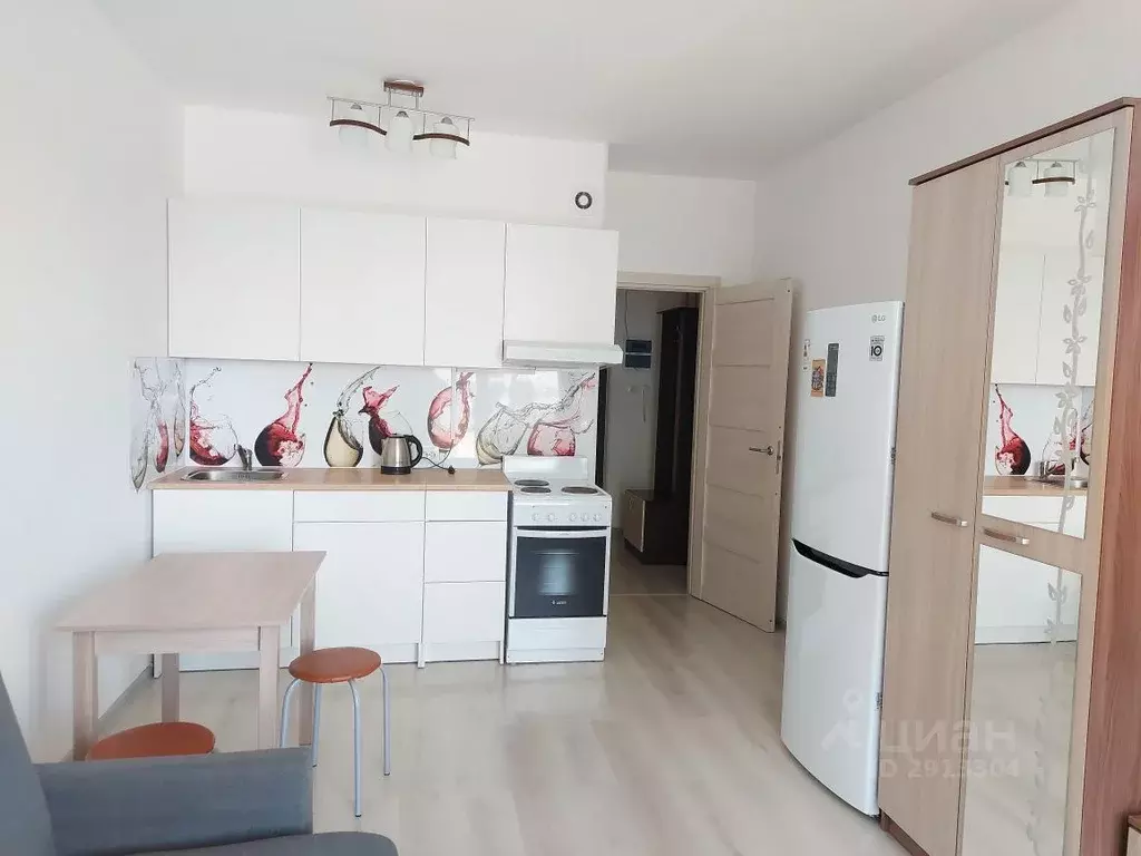 Студия Санкт-Петербург ул. Верхне-Каменская, 7к1 (27.0 м) - Фото 0
