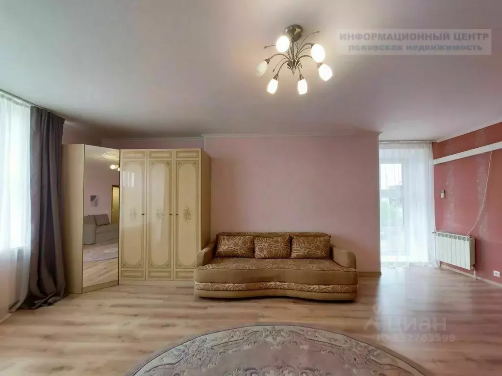 2-к кв. Псковская область, Псков ул. Некрасова, 25А (77.1 м) - Фото 2
