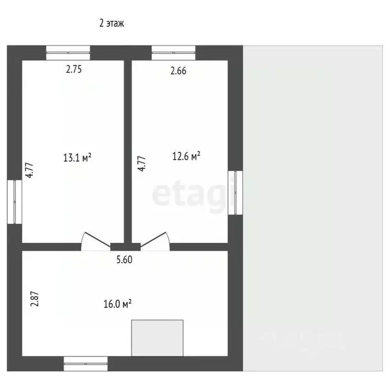 Дом в Тюменская область, Тобольск ул. 2-я Луговая, 7 (109 м) - Фото 2