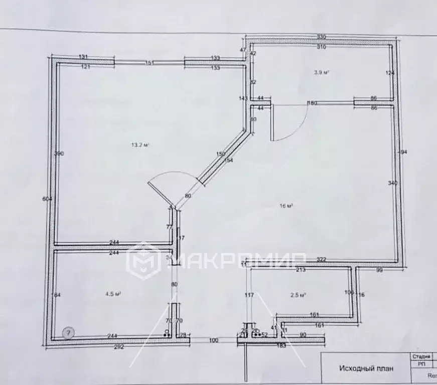 1-к кв. Санкт-Петербург просп. Обуховской обороны, 70к4 (35.5 м) - Фото 2