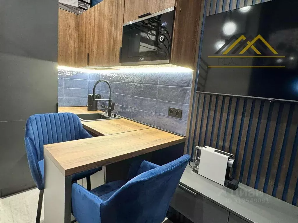 Студия Санкт-Петербург Тележная ул., 23 (20.0 м) - Фото 1