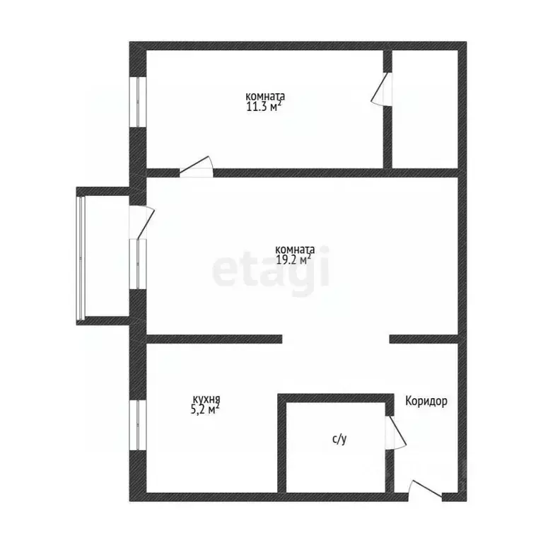 2-к кв. Вологодская область, Череповец ул. Ленина, 103 (45.8 м) - Фото 2