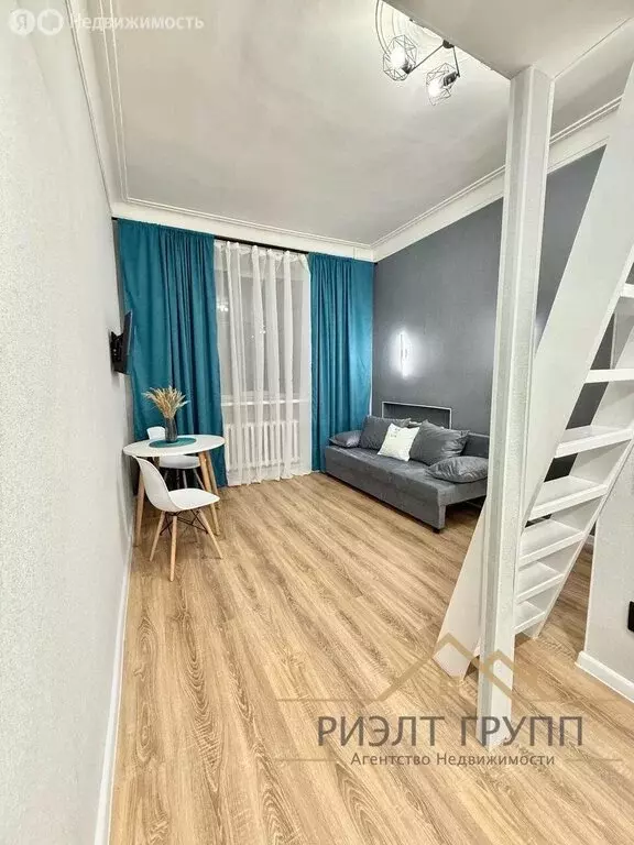 Квартира-студия: Казань, улица Побежимова, 47 (20 м) - Фото 1
