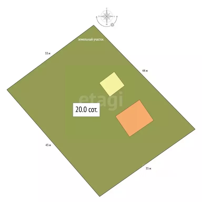 Дом в Алтай, Шебалинский район, с. Камлак Алтайская ул., 19 (64 м) - Фото 2