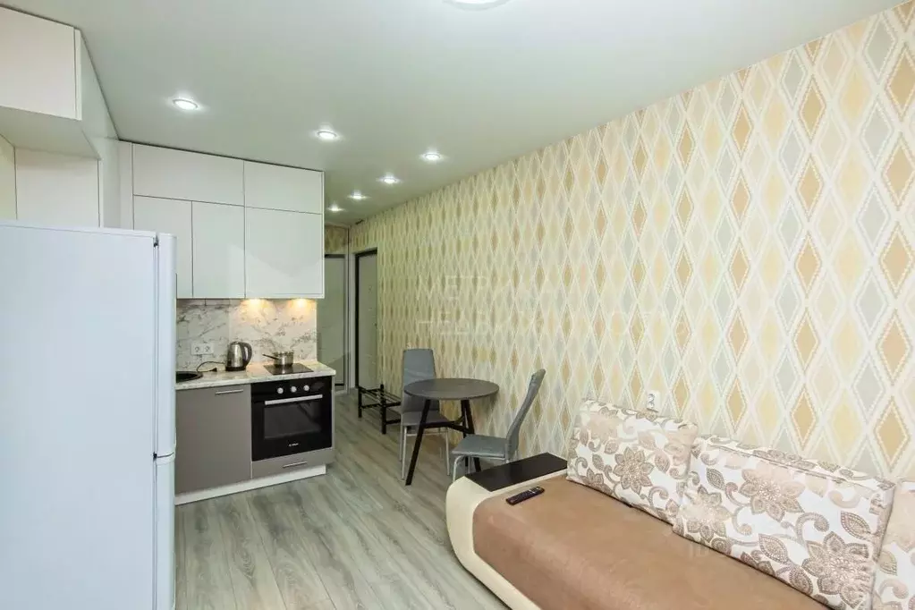 Студия Тюменская область, Тюмень ул. Новоселов, 107к1 (19.9 м) - Фото 1