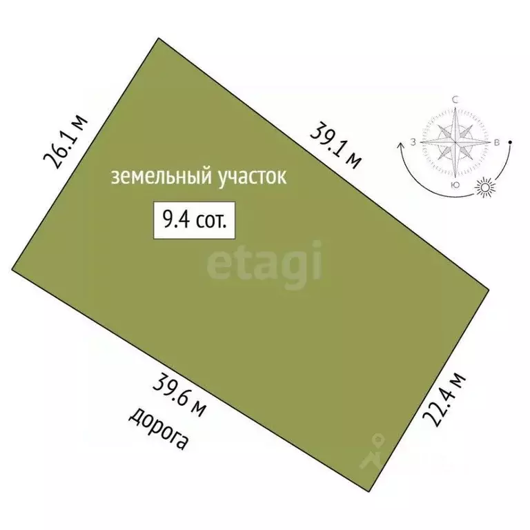 Участок в Башкортостан, Стерлитамакский район, Наумовский сельсовет, ... - Фото 1