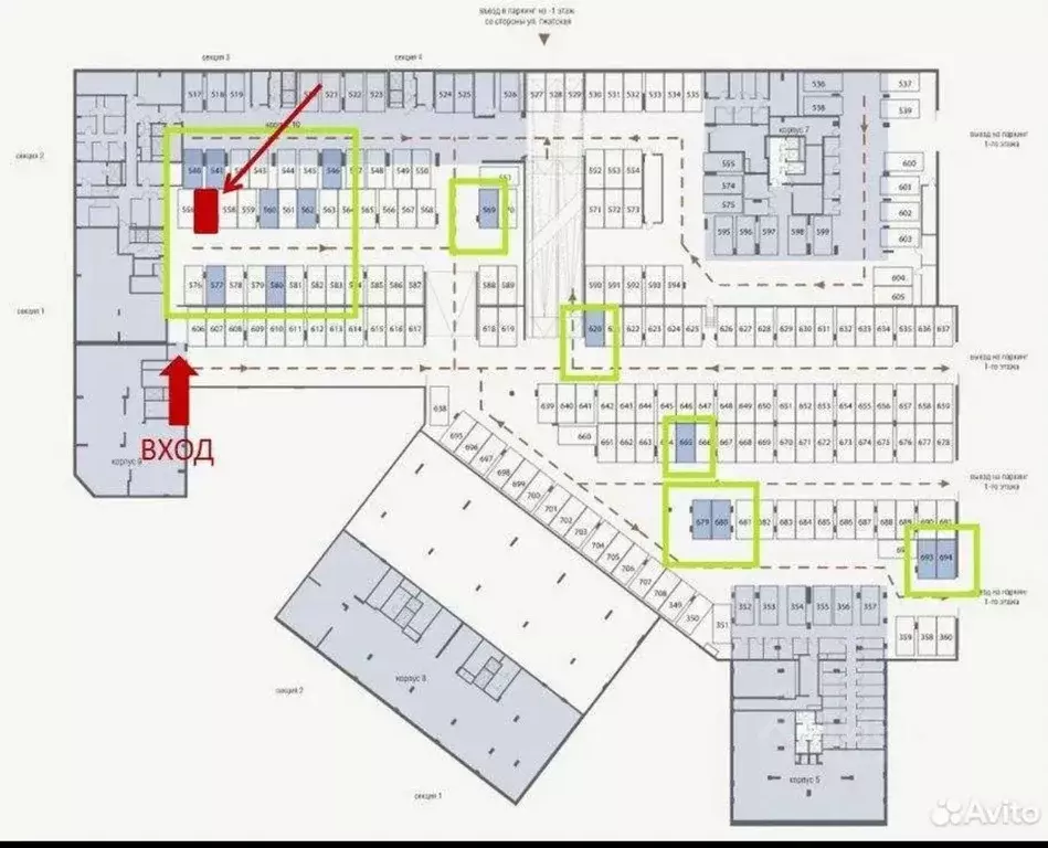 Гараж в Москва Гжатская ул., 5к10 (15 м) - Фото 1