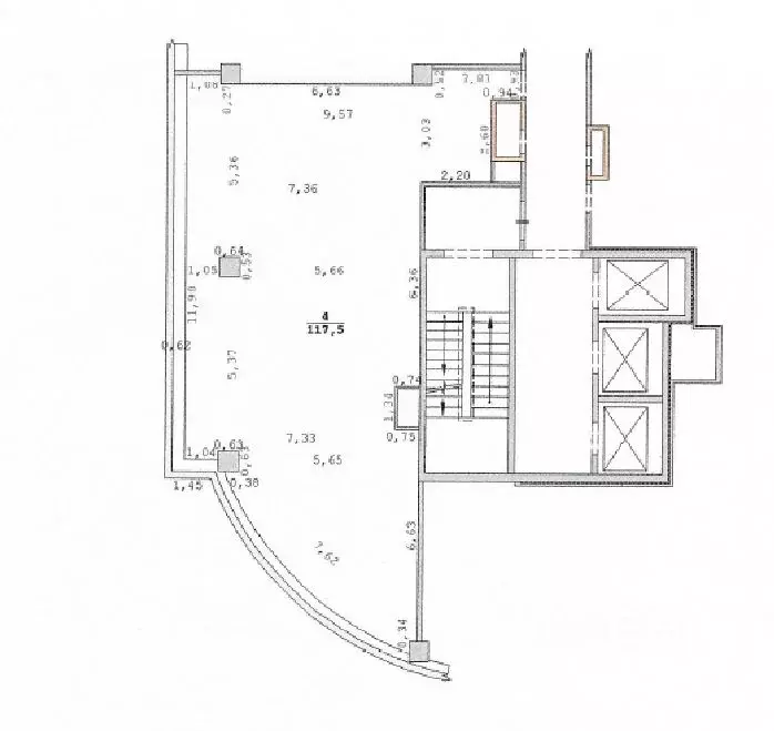 Офис в Свердловская область, Екатеринбург ул. Радищева, 6А (118 м) - Фото 2