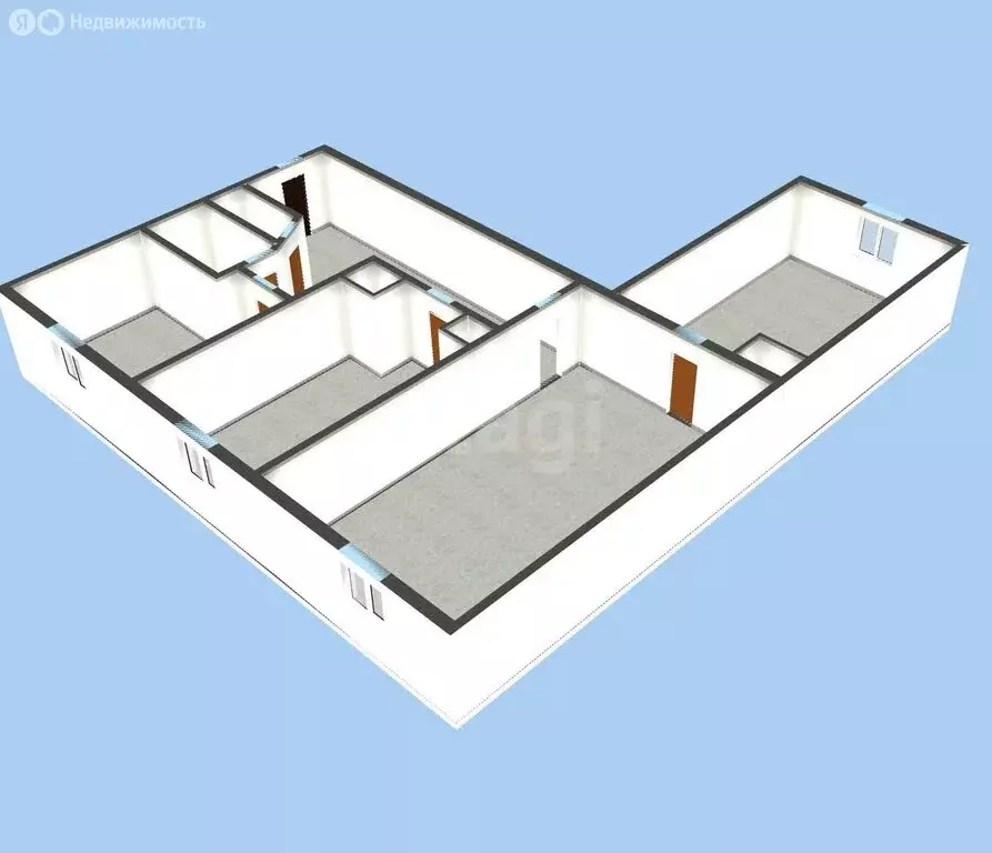 3-комнатная квартира: Губкин, улица Лазарева, 7А (60.3 м) - Фото 2