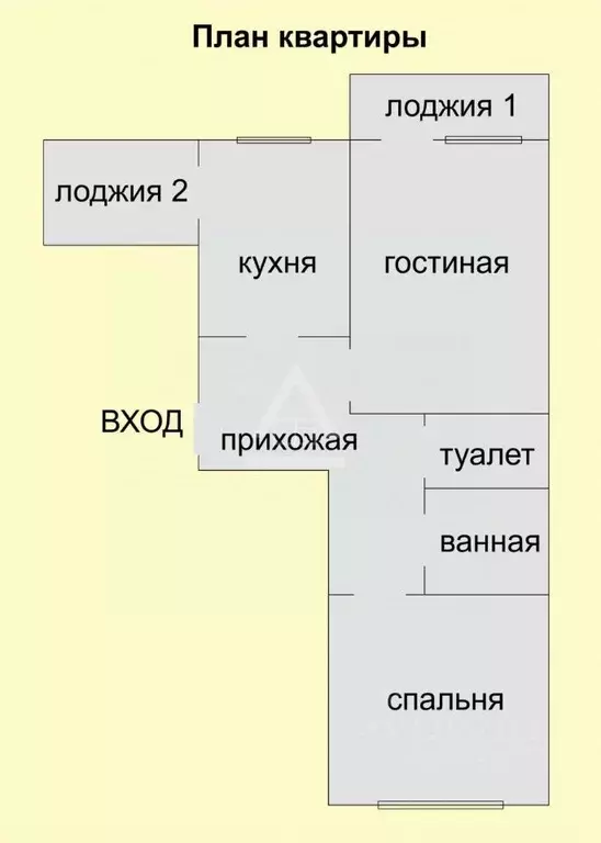 2-к кв. Челябинская область, Коркино ул. Керамиков, 2 (51.4 м) - Фото 2
