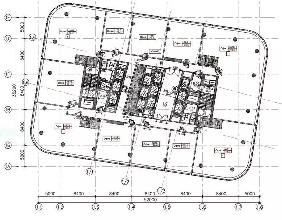 Офис (76.3 м) - Фото 1