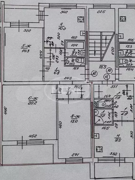 3-к. квартира, 70,7 м, 2/2 эт. - Фото 0