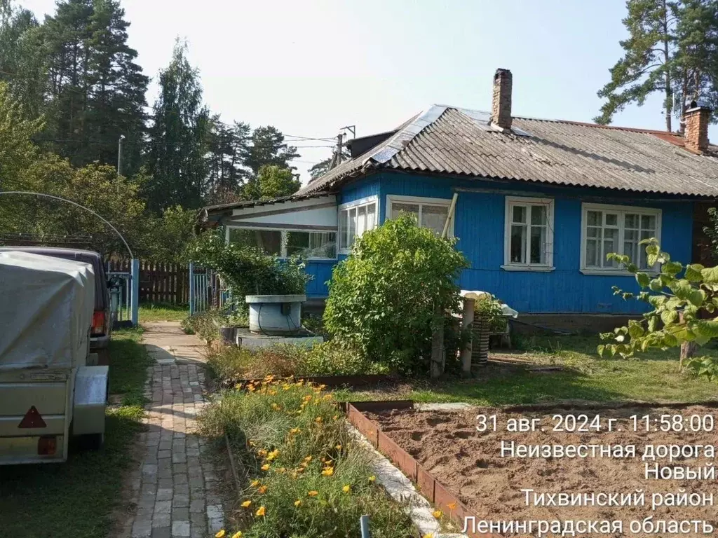 Дом в Ленинградская область, Тихвинский район, Горское с/пос, пос. ... - Фото 1