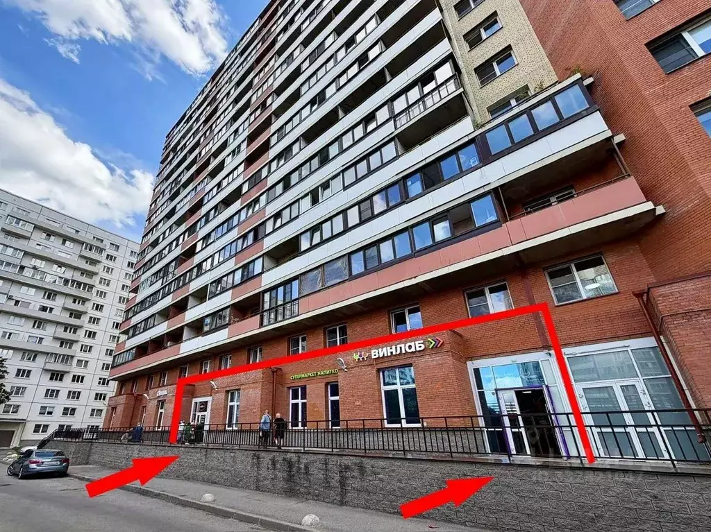 Помещение свободного назначения в Санкт-Петербург ул. Маршала ... - Фото 2