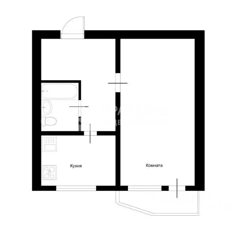 1-к кв. Москва Полярная ул., 12 (37.8 м) - Фото 2