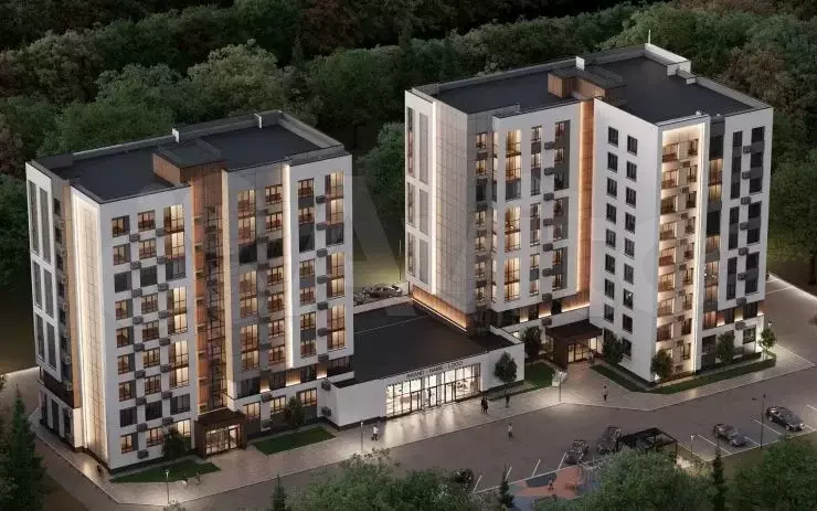 2-к. квартира, 49,9 м, 7/9 эт. - Фото 1