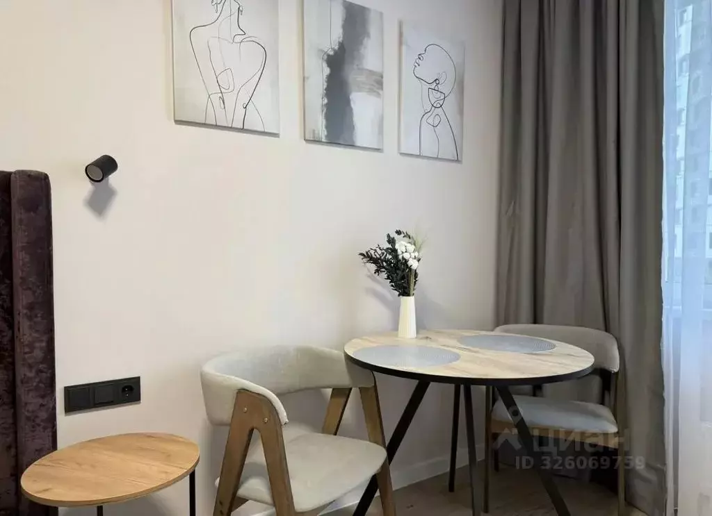 Студия Москва Березовая аллея, 19к3 (25.0 м) - Фото 2