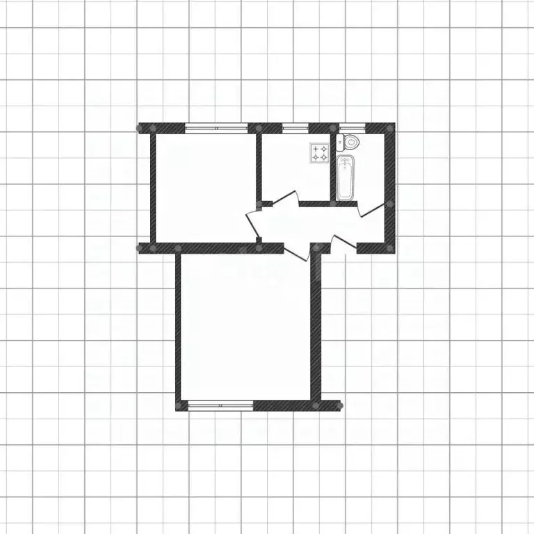 2-к кв. Белгородская область, Валуйки ул. Дзержинского, 4 (48.0 м) - Фото 1