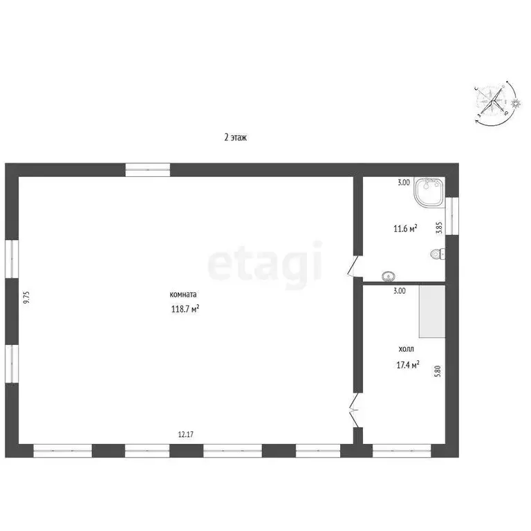 Помещение свободного назначения (293.9 м) - Фото 2
