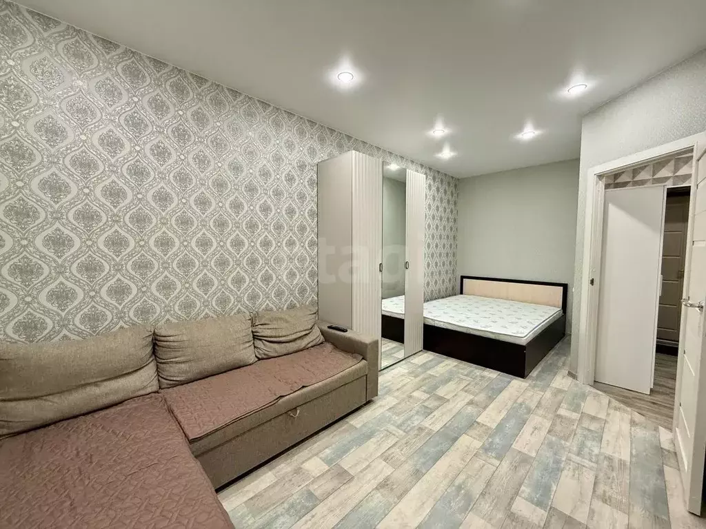 1-к кв. Татарстан, Казань ул. Николая Ершова, 66В (34.0 м) - Фото 1