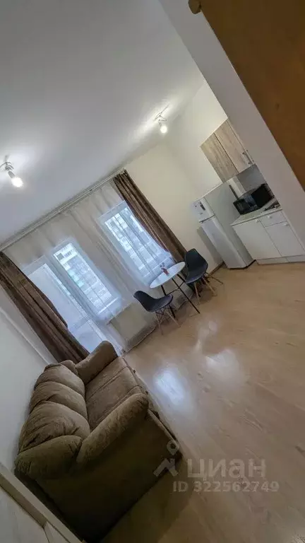 Студия Санкт-Петербург Комендантский просп., 67 (27.0 м) - Фото 1