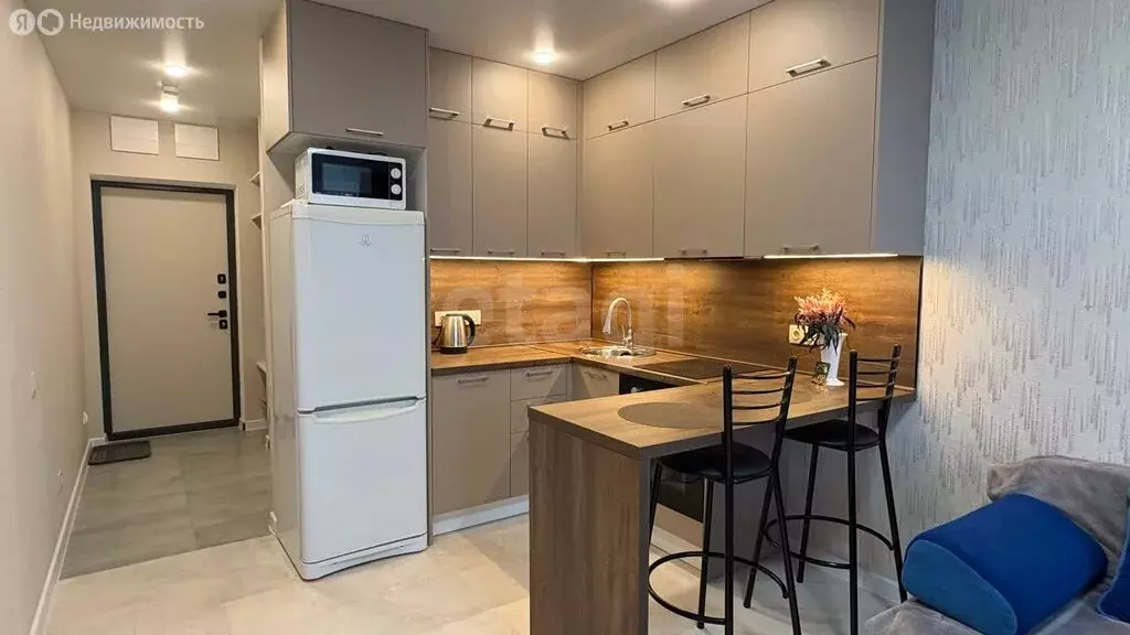 Квартира-студия: Тюмень, Харьковская улица, 76 (20.3 м) - Фото 2