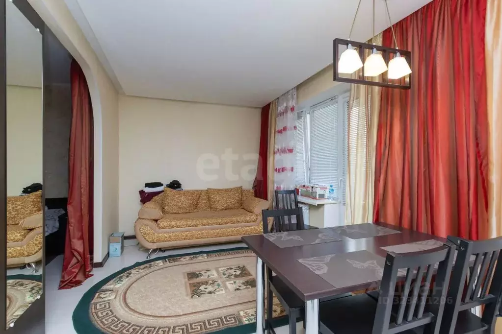 1-к кв. Тюменская область, Тюмень ул. Казачьи луга, 4к2 (26.9 м) - Фото 1