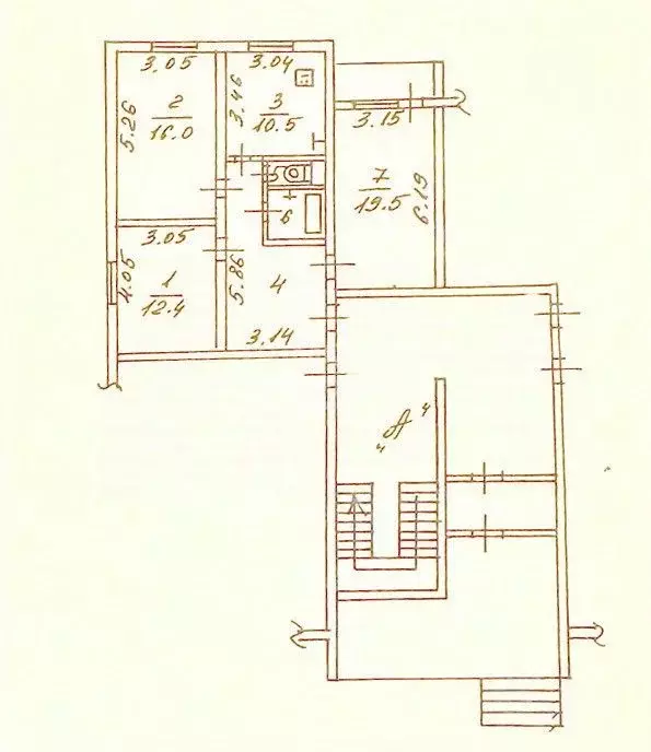 3-к кв. Калужская область, Калуга ш. Одоевское, 11 (76.0 м) - Фото 2