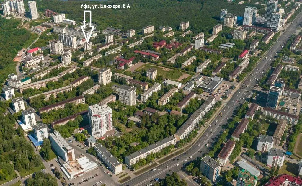 Офис в Башкортостан, Уфа ул. Блюхера, 8А (285 м) - Фото 1