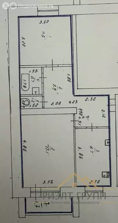 2-комнатная квартира: Казань, 3-я Кленовая улица, 21 (52.8 м) - Фото 2