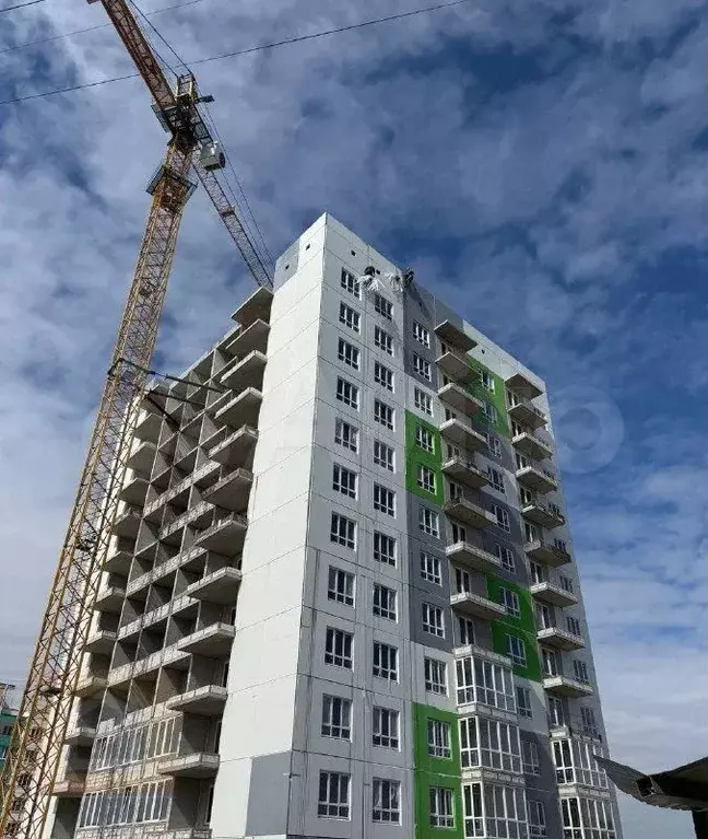 1-к. квартира, 48,8 м, 4/12 эт. - Фото 1