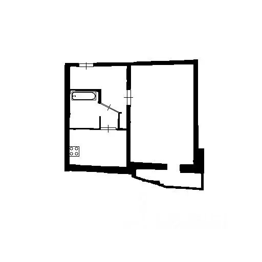 1-к кв. Москва ул. Главмосстроя, 5 (38.0 м) - Фото 2