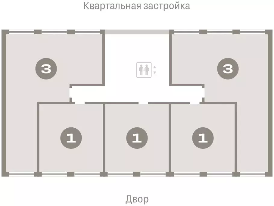 3-комнатная квартира: Тюмень, Мысовская улица, 26к1 (82.06 м) - Фото 1
