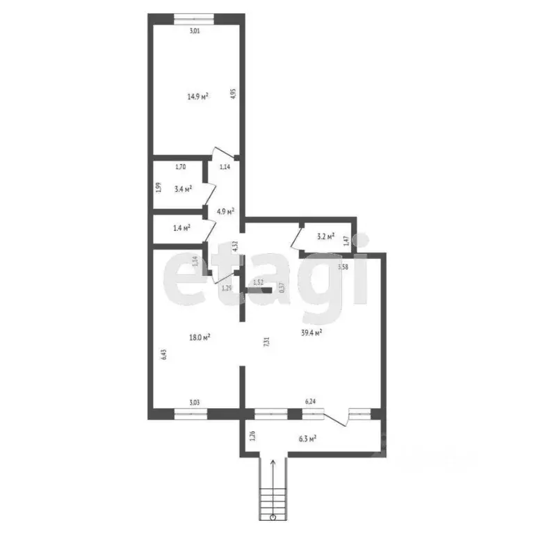 Торговая площадь в Тюменская область, Тюмень ул. Чернышевского, 2ак1 ... - Фото 2