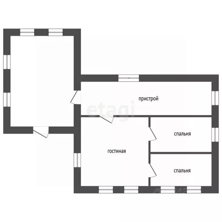 Дом в Челябинская область, Пласт ул. Мичурина, 26 (49 м) - Фото 2