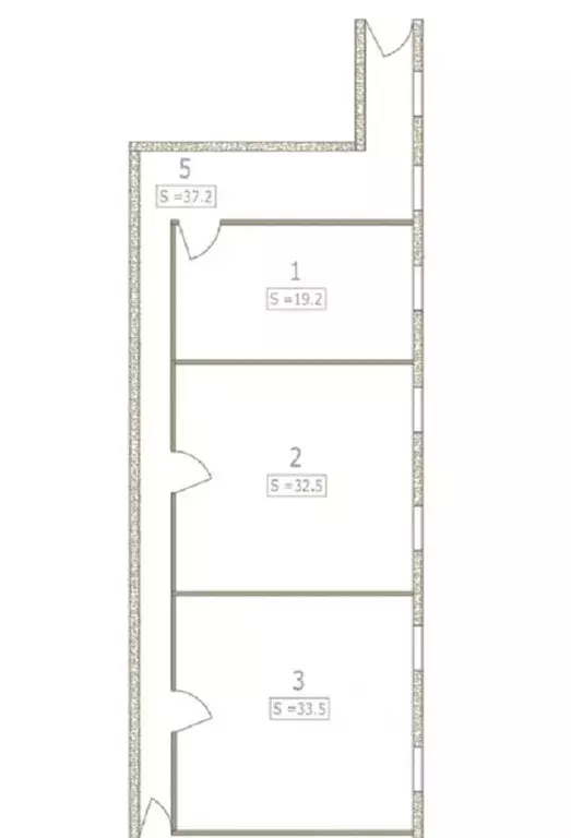 Офис в Санкт-Петербург 6-й Верхний пер., 12Б (120 м) - Фото 2