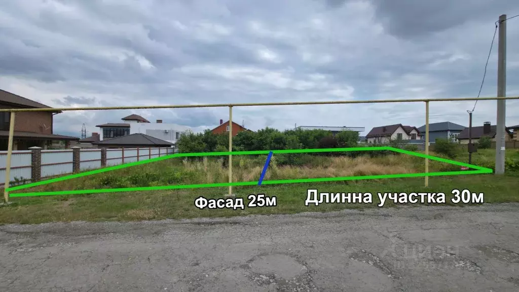 Участок в Краснодарский край, Новороссийск Цемдолина тер., ул. ... - Фото 1