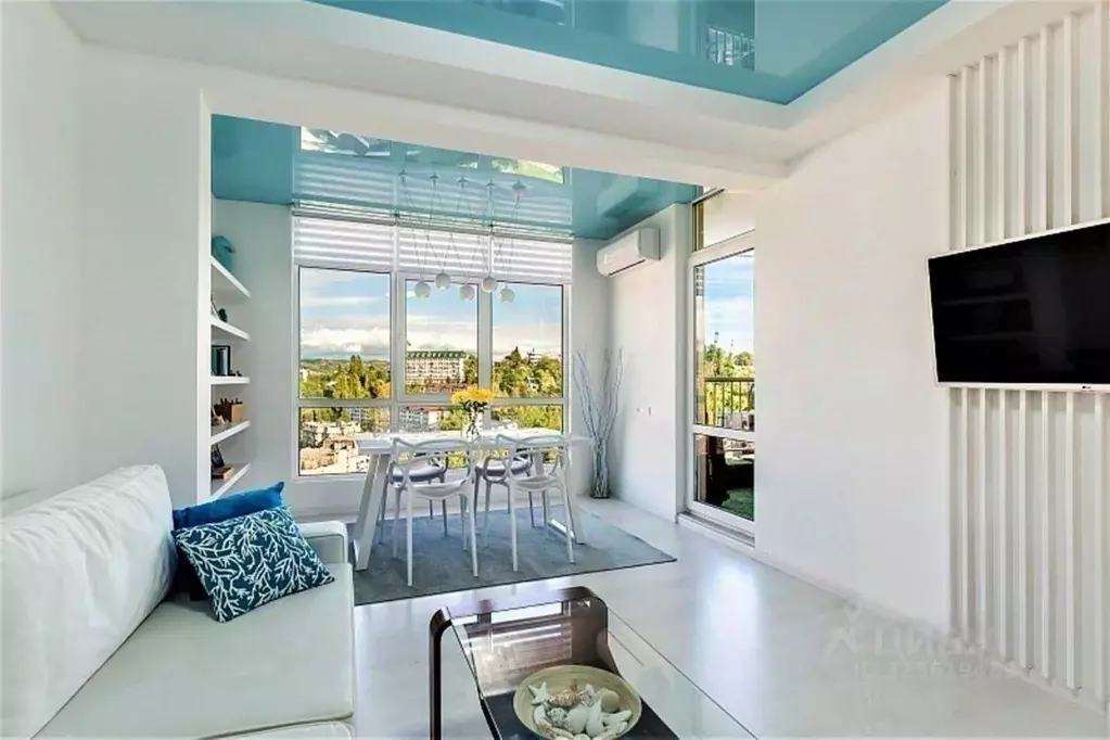 1-к кв. Краснодарский край, Сочи Центральный мкр, пер. Горького, 18 ... - Фото 1