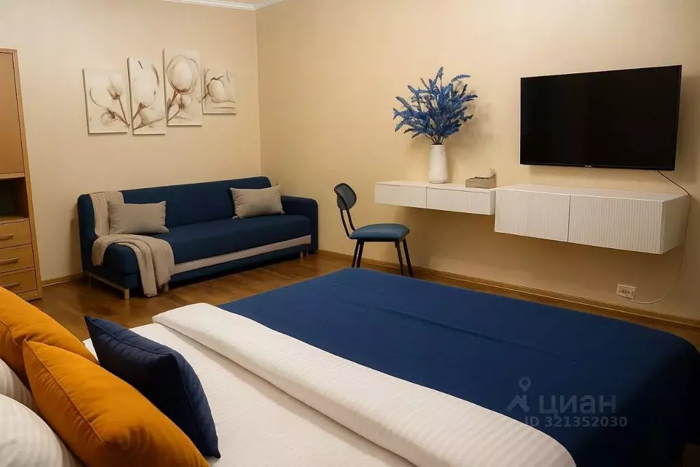 1-к кв. Ханты-Мансийский АО, Нижневартовск ул. Мира, 60к5 (39.0 м) - Фото 2