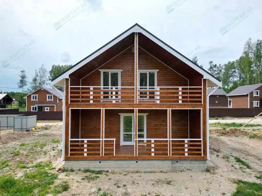 Дом в Калужская область, Боровский муниципальный округ, Совьяки с/пос, ... - Фото 2