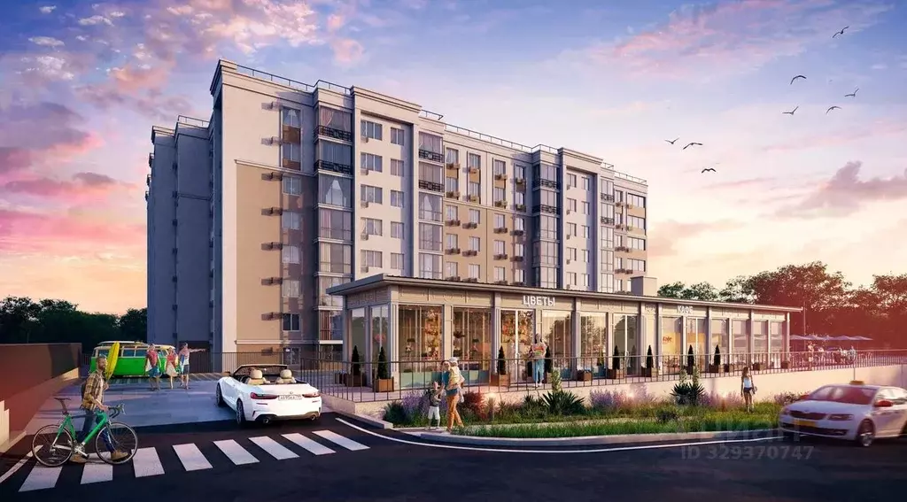 1-к кв. Крым, Феодосия ш. Симферопольское, 48к1 (38.0 м) - Фото 1