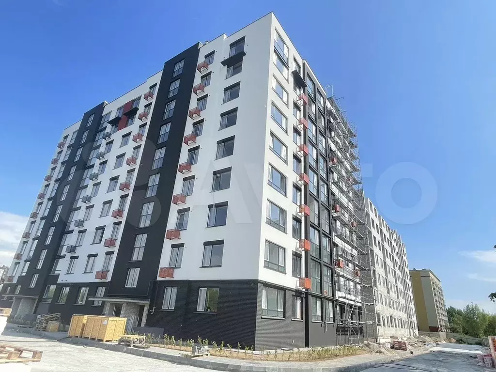 1-к. квартира, 38,9 м, 9/9 эт. - Фото 0