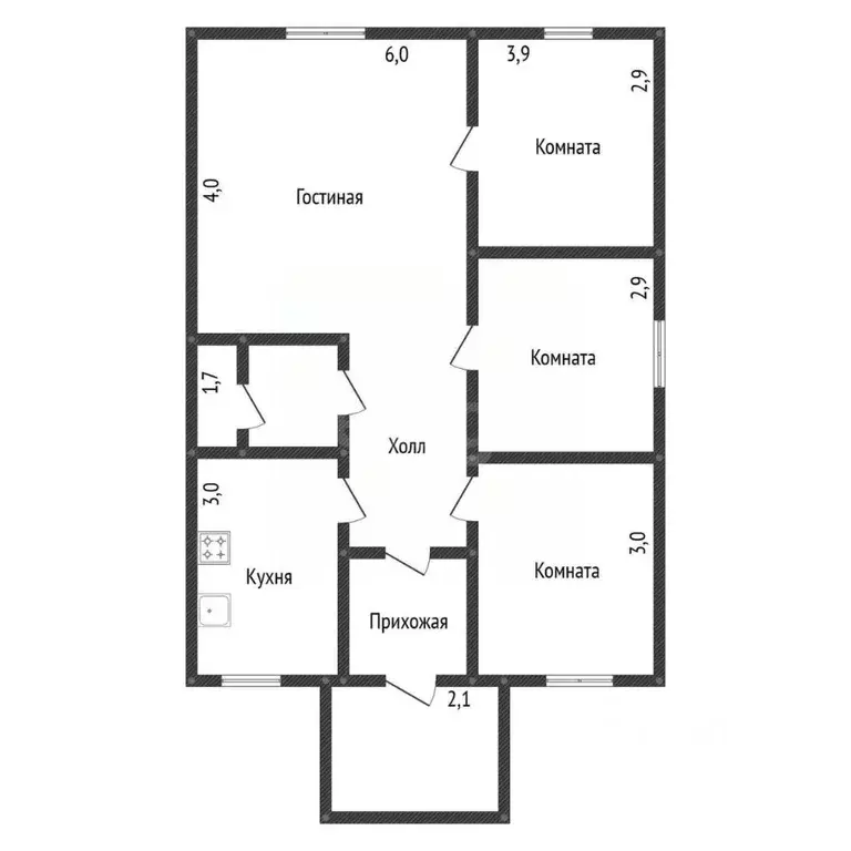 Дом в Башкортостан, Уфа городской округ, с. Нагаево ул. ... - Фото 2