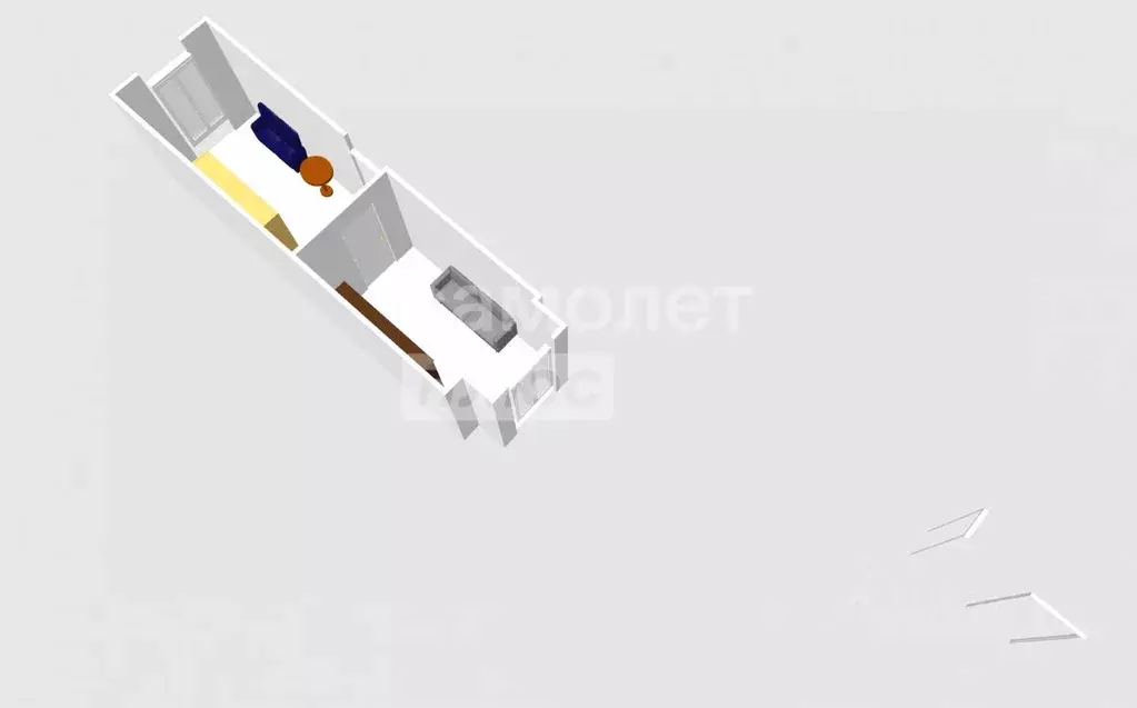 Комната Москва Планерная ул., 12К1 (32.6 м) - Фото 2