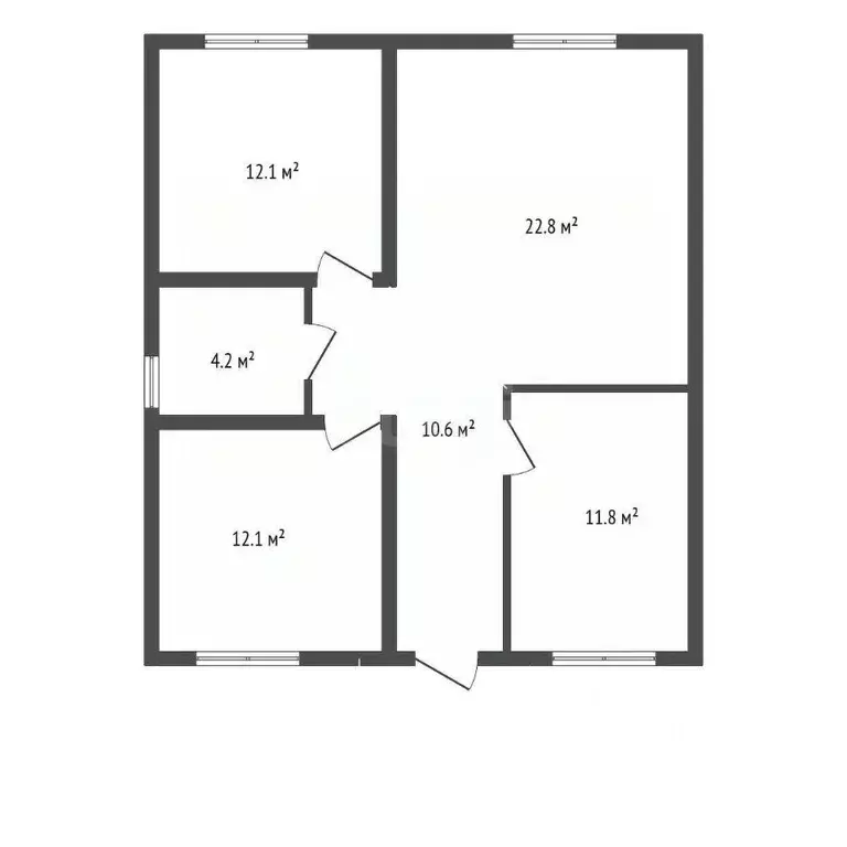 Дом в Воронежская область, Новоусманский район, с. Бабяково ул. ... - Фото 1