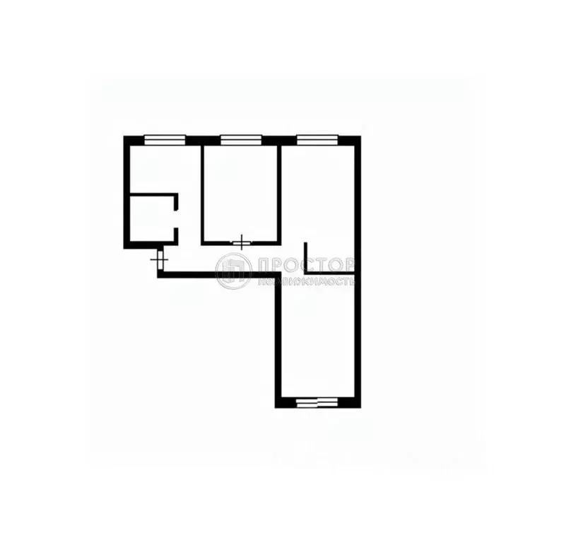 3-к кв. Москва Севастопольский просп., 51К2 (65.0 м) - Фото 2