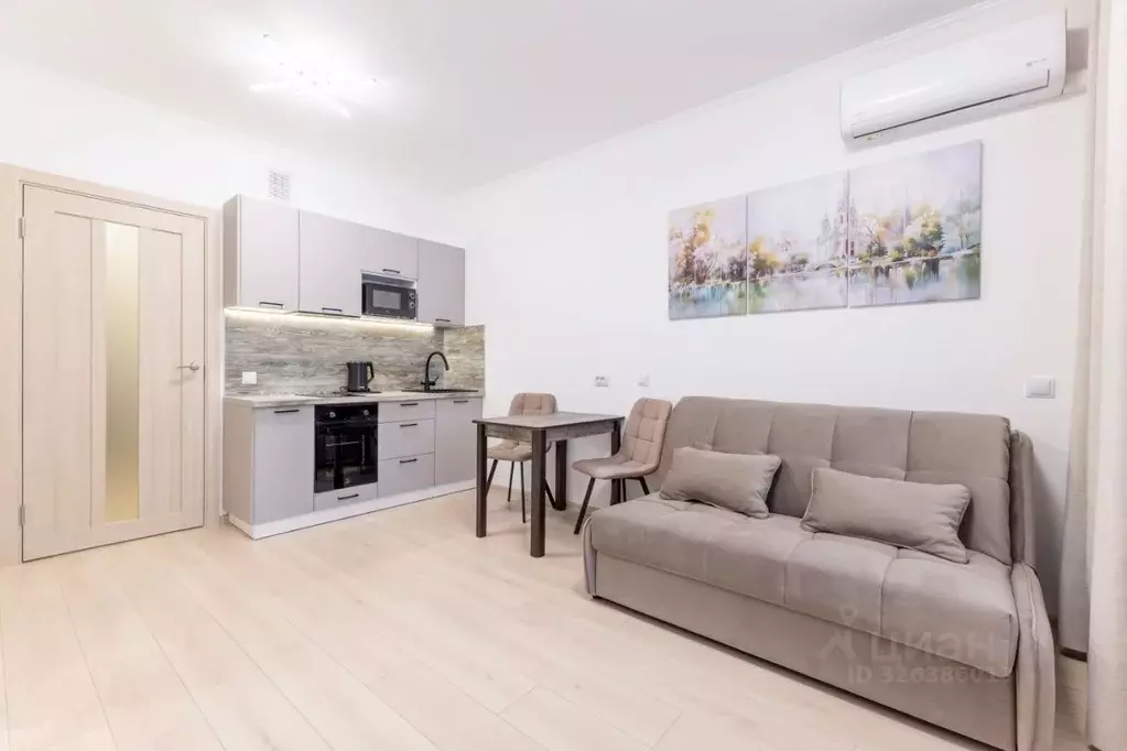 Студия Ленинградская область, Мурино Всеволожский район, ул. ... - Фото 1