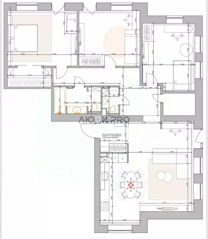 4-к кв. Ярославская область, Ярославль ул. Володарского, 62к2 (115.5 ... - Фото 2