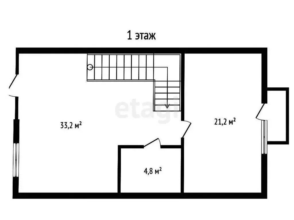 Дом в посёлок Российский, улица имени Академика Сахарова, 33к2 (125.5 ... - Фото 2